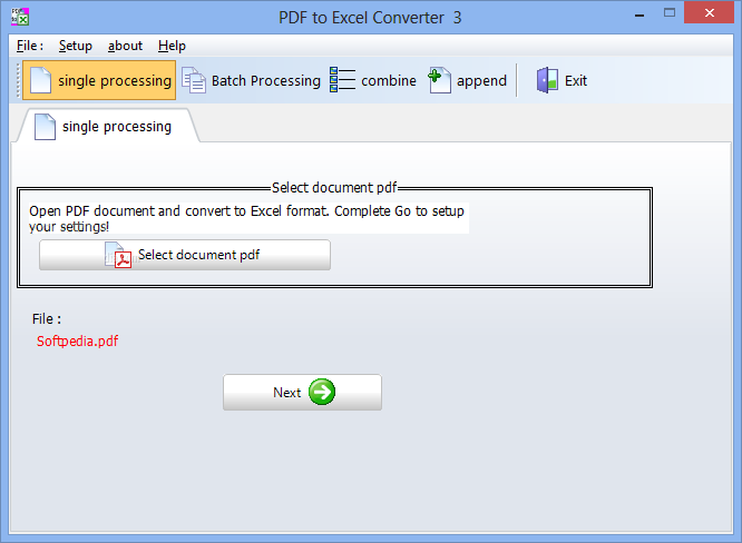 download Download PDF To Excel Converter