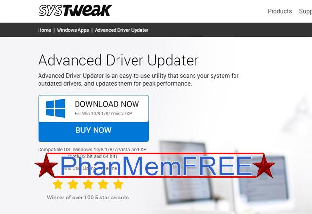 Phần mềm Advanced Driver Updater