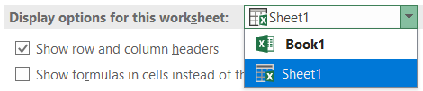 Ẩn số không trong Excel