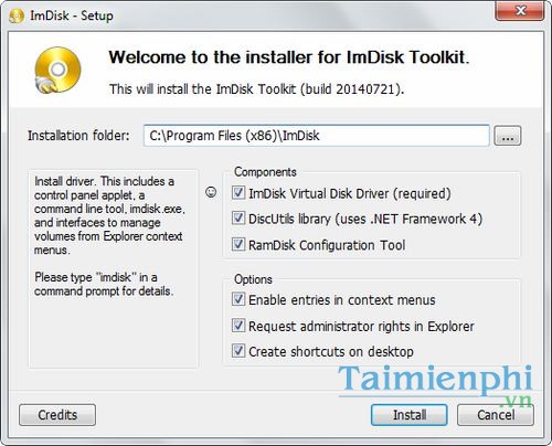 Bộ công cụ ImDisk
