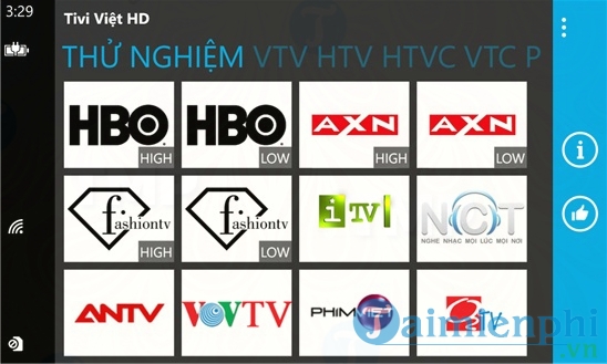 Vietnam HD TV dành cho iOS