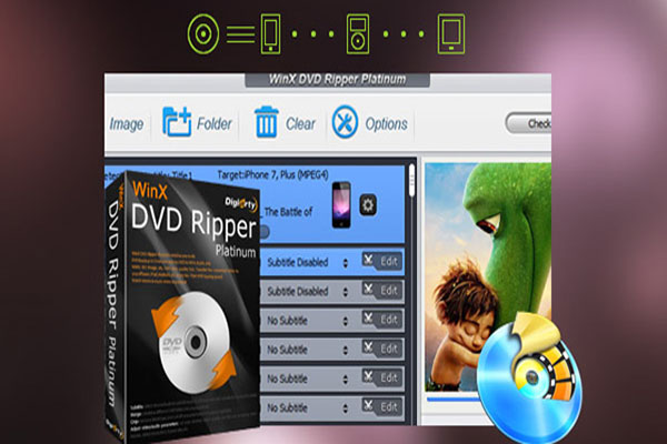 Download WinX DVD Ripper Platinum – Rip đĩa nhanh