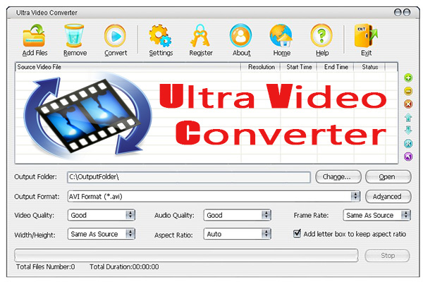 Download Ultra Video Converter – Đổi đuôi video nhanh
