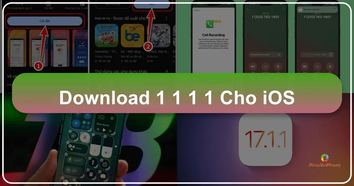 1.1.1.1 cho iOS: Giải pháp DNS nhanh chóng, an toàn và bảo mật cho iPhone/iPad