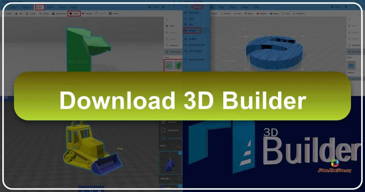 3D Builder: a free, user-friendly 3D modeling application with unique features and intuitive interface. /images/download-3d-builder.png