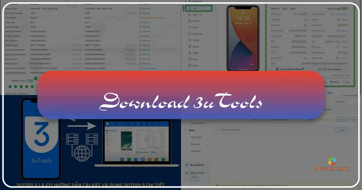 3uTools: Trợ thủ toàn diện cho quản lý thiết bị iOS