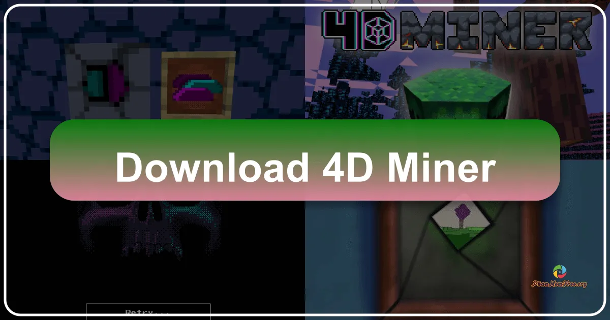 4D Miner: Đột Phá Mới Trong Thể Loại Sinh Tồn Sandbox Với Thế Giới 4 Chiều