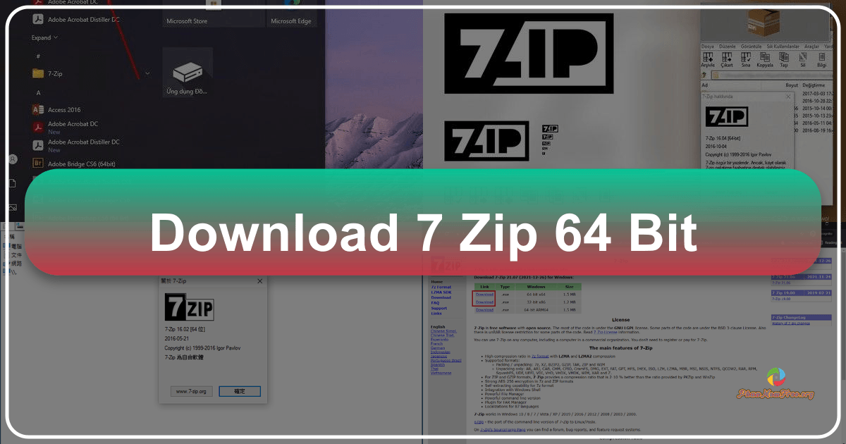 Giới thiệu 7-Zip 64-bit: Phần mềm nén và giải nén file mạnh mẽ, miễn phí và đa năng. /images/download-7-zip-64-bit.png