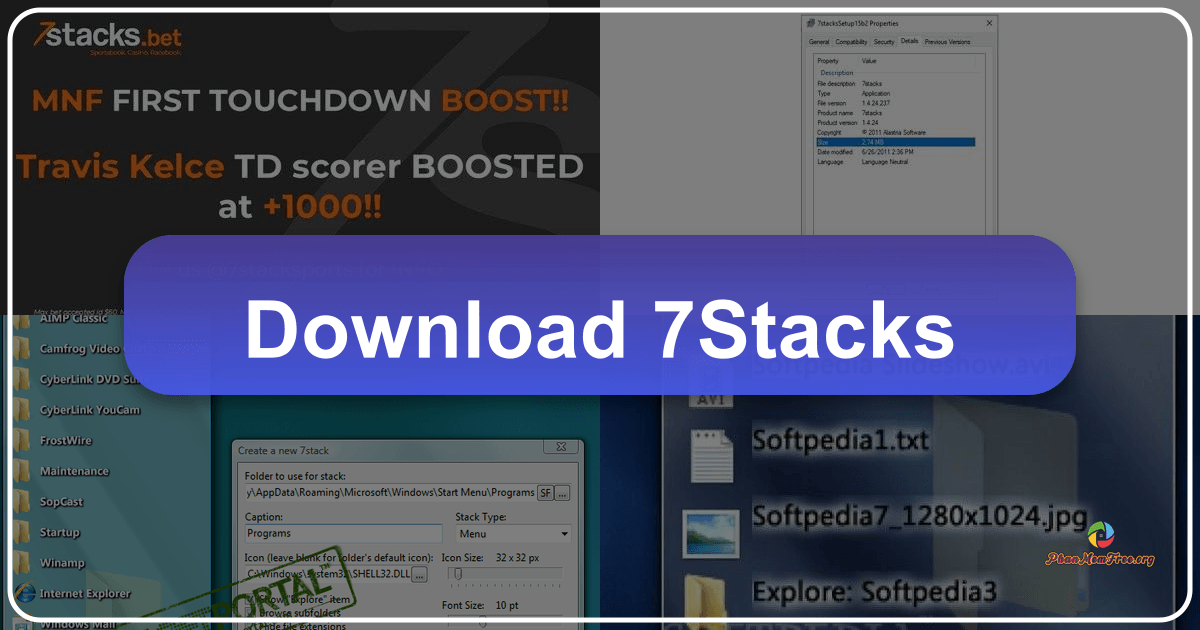 Review of 7Stacks, a Windows utility offering Mac-style file management with a simple, visually distinct interface. /images/download-7stacks.png