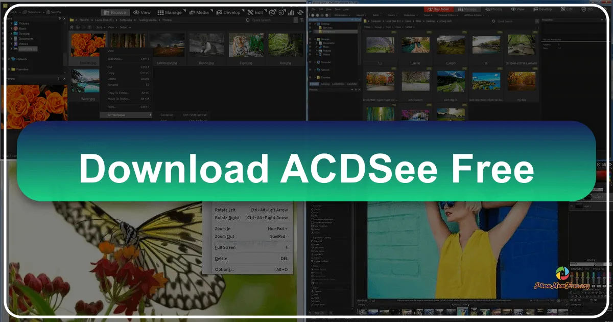 ACDSee Free: Trình Xem Ảnh Gọn Nhẹ và Hiệu Quả Cho Windows