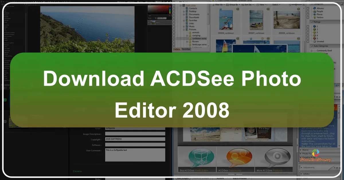 ACDSee Photo Editor 11: Trình Chỉnh Sửa Ảnh Chuyên Nghiệp Đa Tính Năng