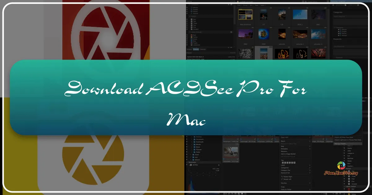 ACDSee Photo Studio cho Mac: Công cụ chỉnh sửa ảnh mạnh mẽ cho người dùng macOS