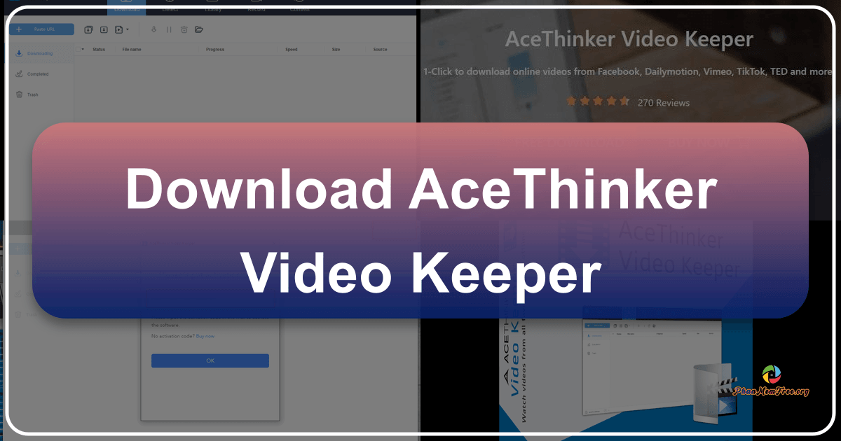 Review of AceThinker Video Keeper, a video downloading application with intuitive interface and fast download speeds. /images/download-acethinker-video-keeper.png