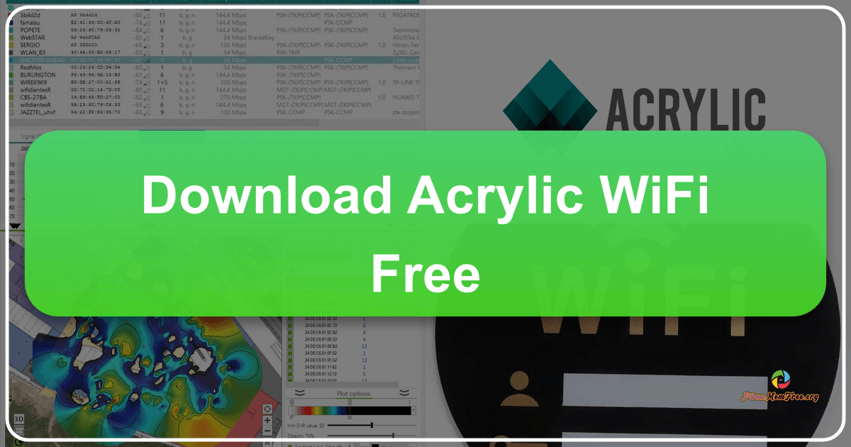 Acrylic WiFi Home: A powerful tool for wireless network analysis and optimization with advanced features. /images/download-acrylic-wifi-free.png
