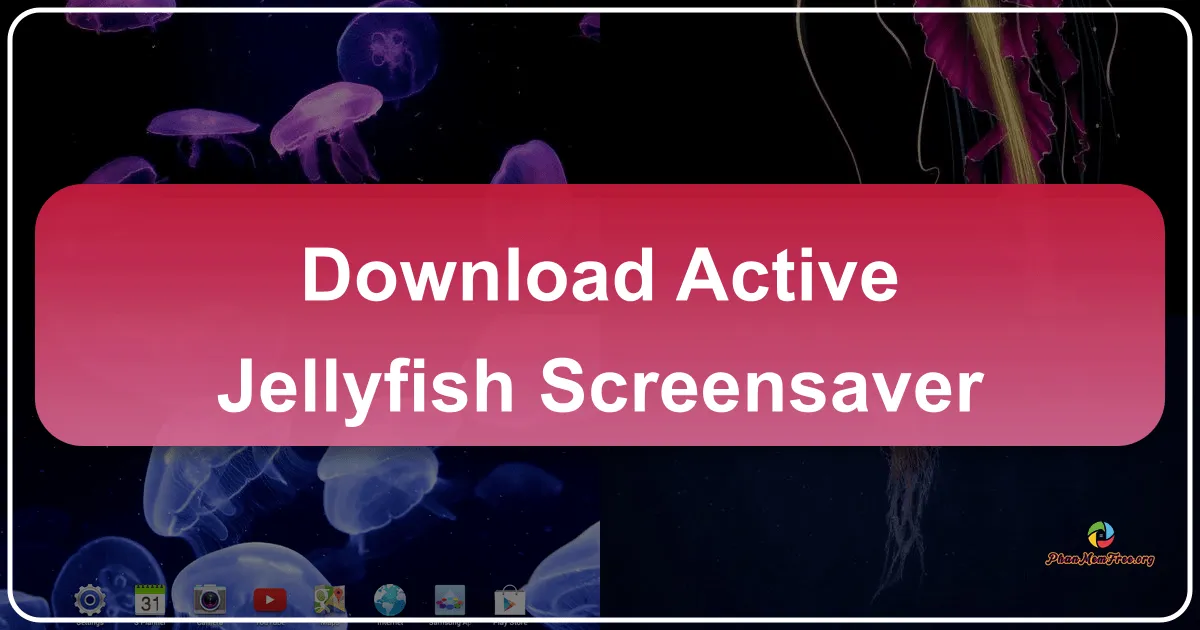 Active Jellyfish Screensaver: A Dive into Digital Serenity