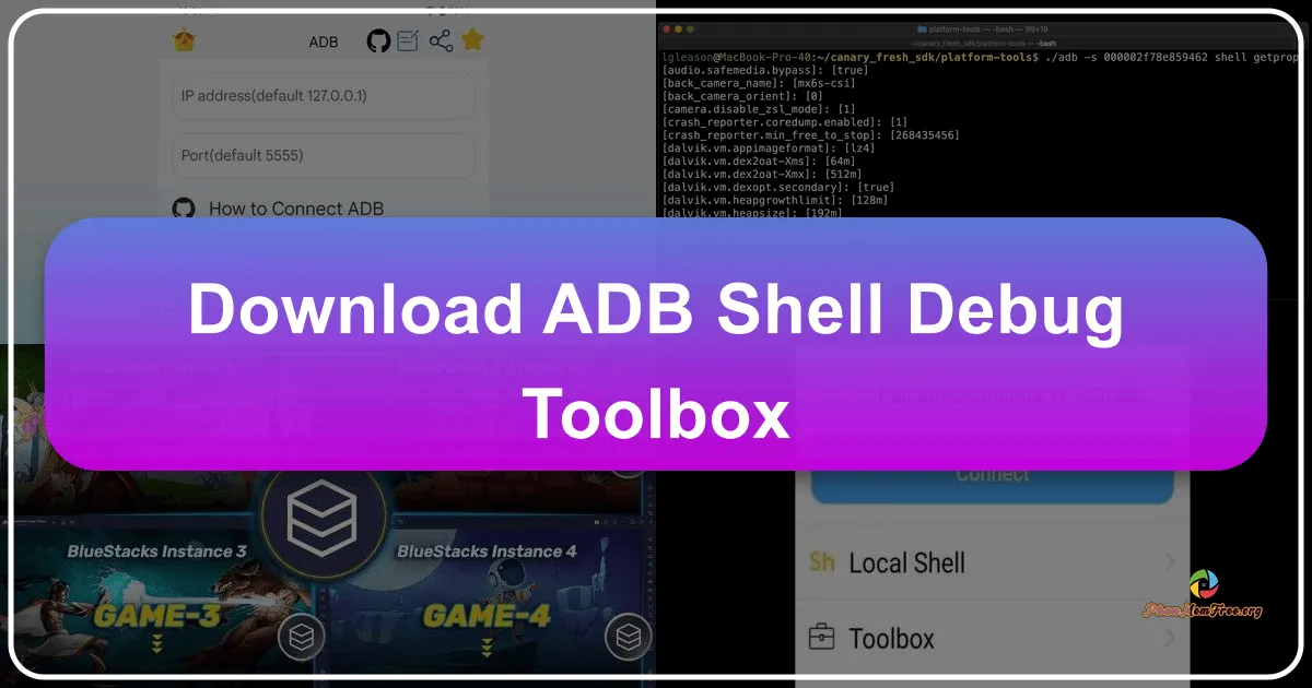 ADB Shell - Debug Toolbox: Your Android Debugging Companion