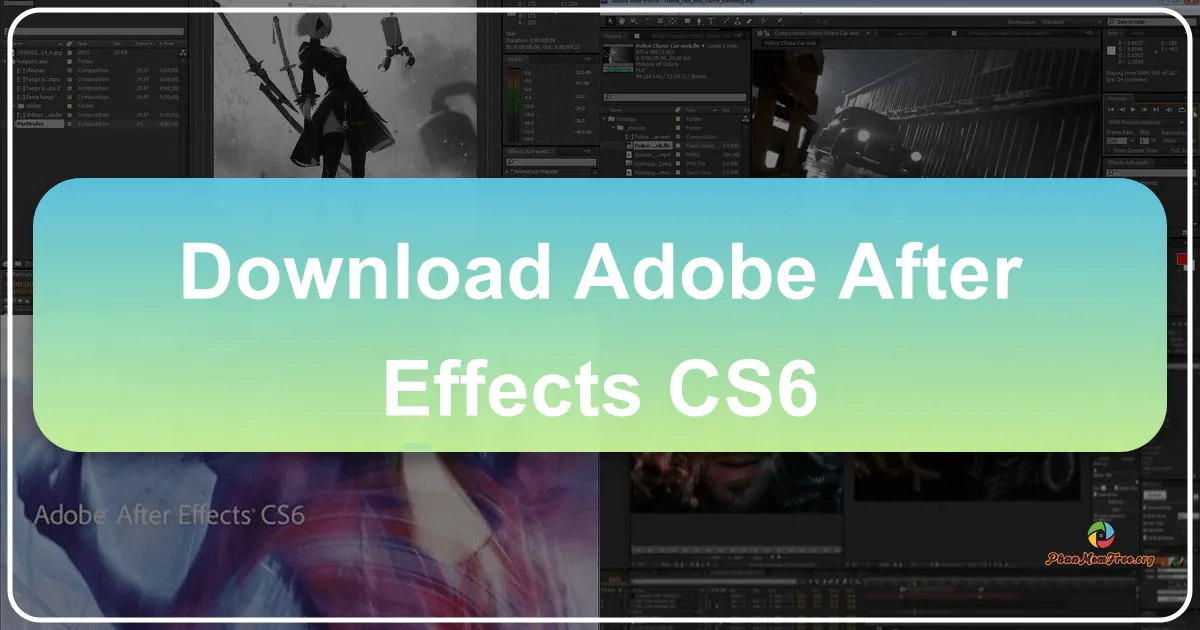 Adobe After Effects CS6: Hướng dẫn chi tiết và các tính năng nổi bật