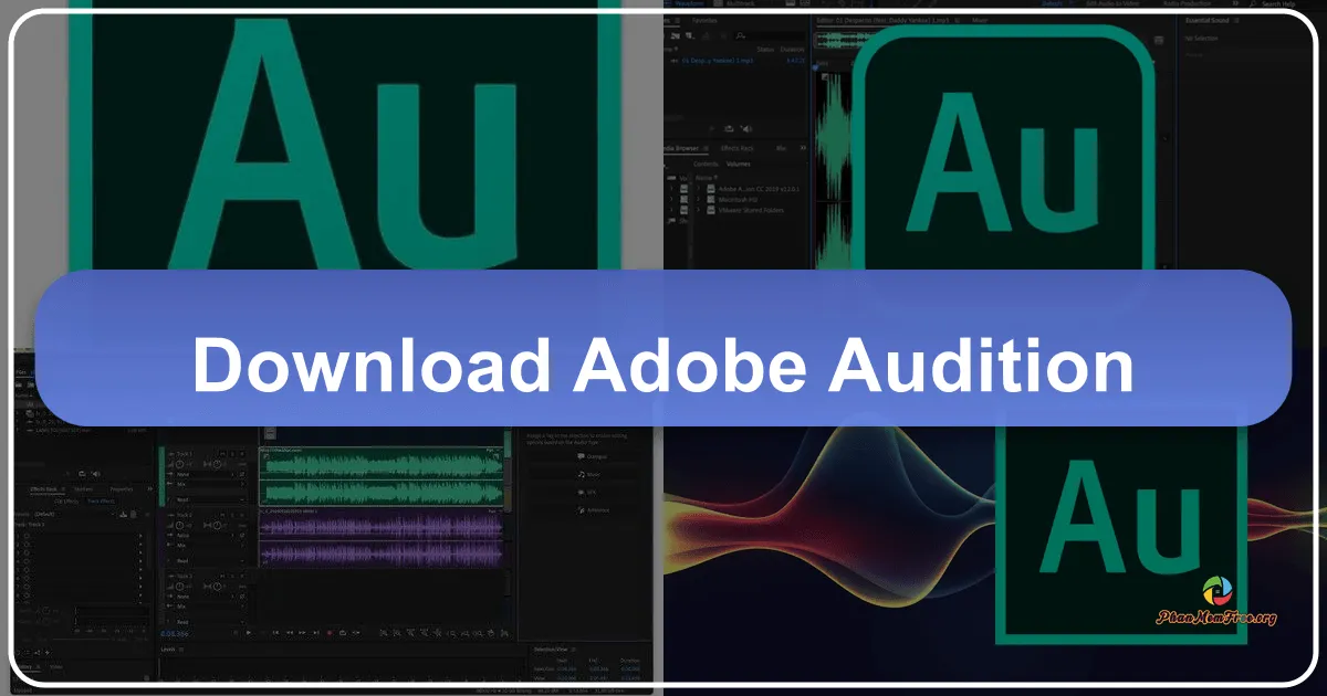 Adobe Audition: Trạm Âm Thanh Toàn Diện Cho Chuyên Gia và Người Mới Bắt Đầu