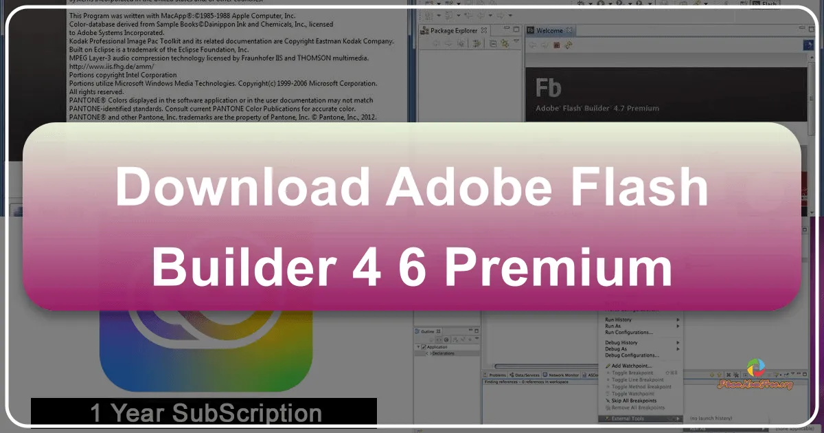 Adobe Flash Builder 4.6 Premium: Công cụ mạnh mẽ cho phát triển ứng dụng