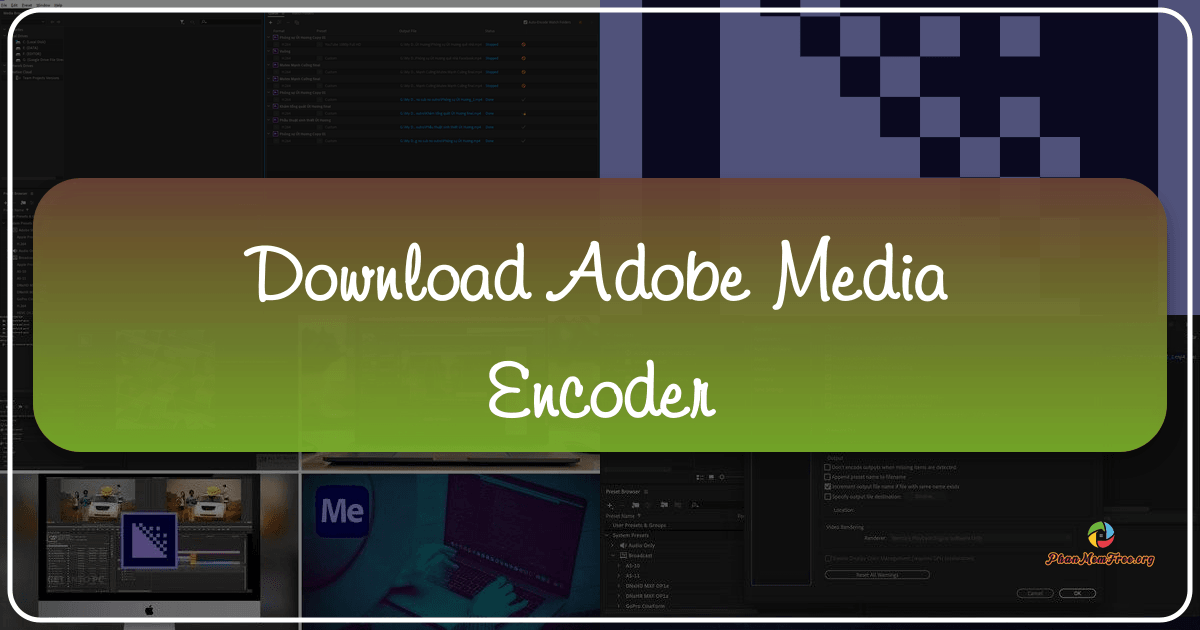 Adobe Media Encoder is a powerful video encoding software for professionals and enthusiasts alike, streamlining video conversion. /images/download-adobe-media-encoder.png