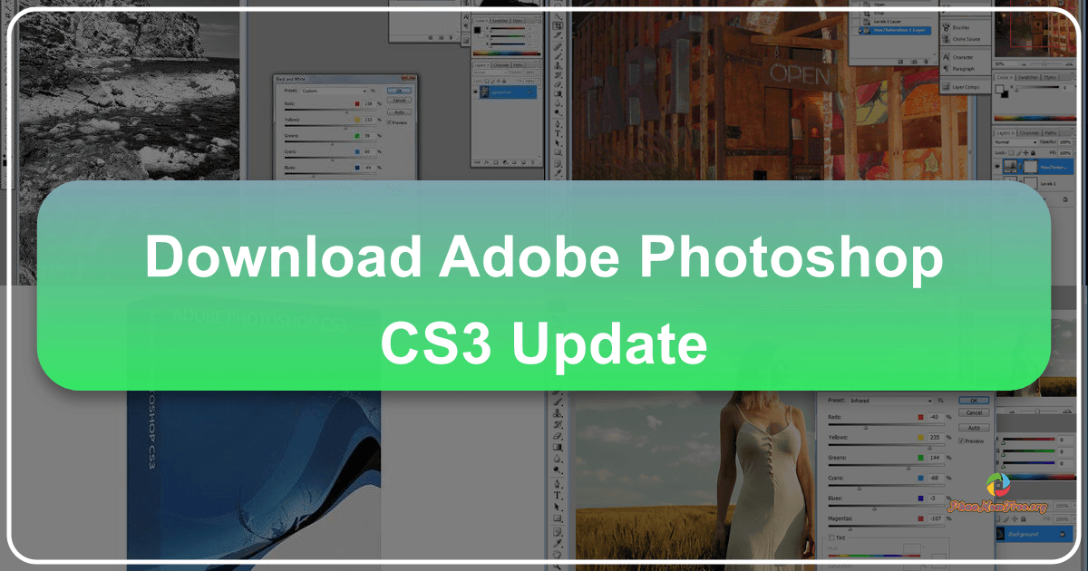 Adobe Photoshop CS3 Update review: stability, performance, and usability improvements for graphic designers. /images/download-adobe-photoshop-cs3-update.png