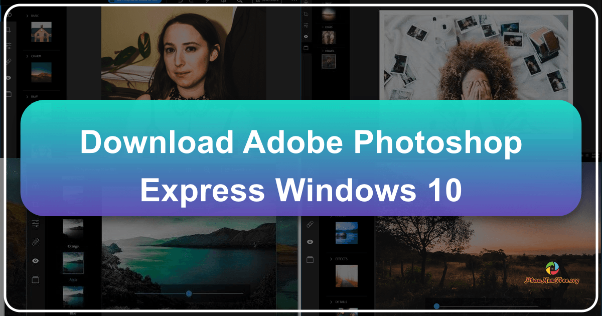Adobe Photoshop Express offers a user-friendly photo editing experience with intuitive interface and extensive filter options. /images/download-adobe-photoshop-express-windows-10.png