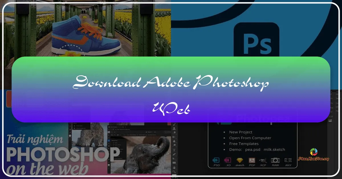 Adobe Photoshop trên Web: Trải nghiệm chỉnh sửa ảnh trực tuyến mạnh mẽ