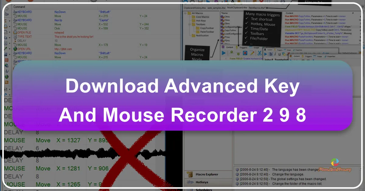 Tải Advanced Key And Mouse Recorder – Tự Động Hóa Mọi Thao Tác Chuột Và Bàn Phím Hiệu Quả Nhất