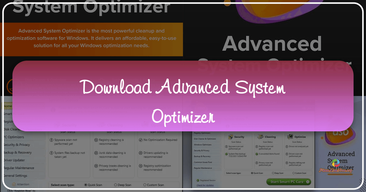 Advanced System Optimizer review: a comprehensive tool for PC performance and security enhancement with mixed user experiences. /images/download-advanced-system-optimizer.png