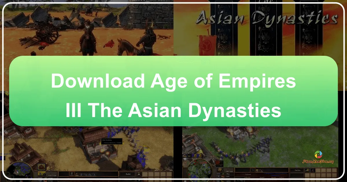 Age of Empires III: The Asian Dynasties - Bản Mở Rộng Mang Làn Gió Mới Cho Đế Chế 3