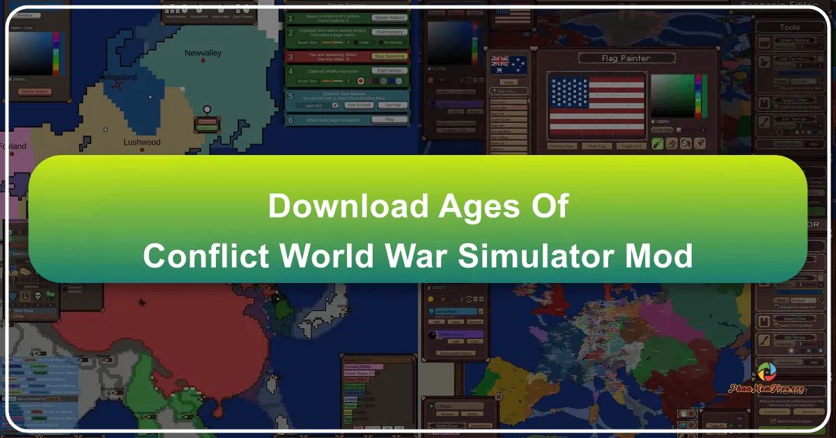 Ages of Conflict: World War Simulator Mod: A Deep Dive into Global Warfare Simulation