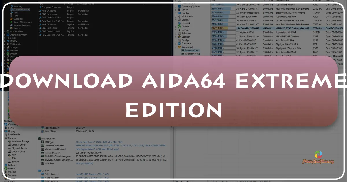 AIDA64 Extreme Edition: Công cụ chẩn đoán và kiểm tra hệ thống phần cứng toàn diện