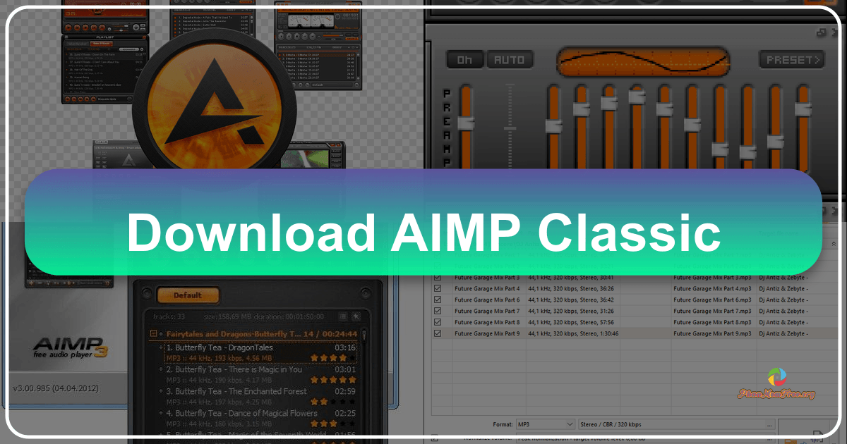 AIMP Classic: A feature-rich and customizable audio player with extensive tools and plugin support for enhanced listening experiences. /images/download-aimp-classic.png