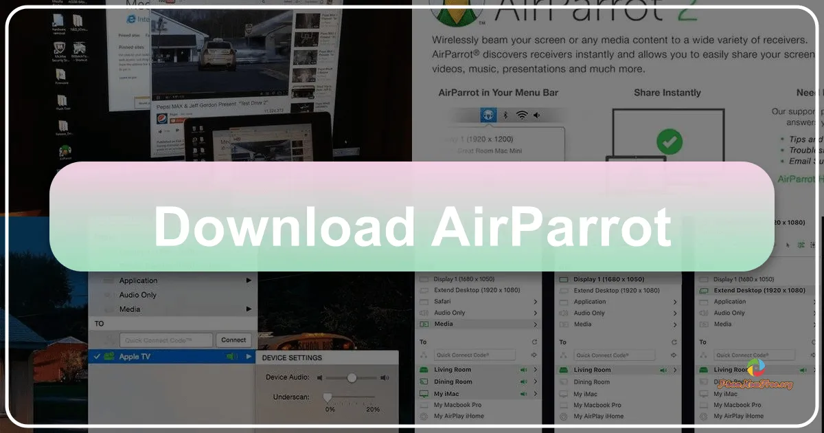 AirParrot: Seamless Wireless Screen Sharing for Windows