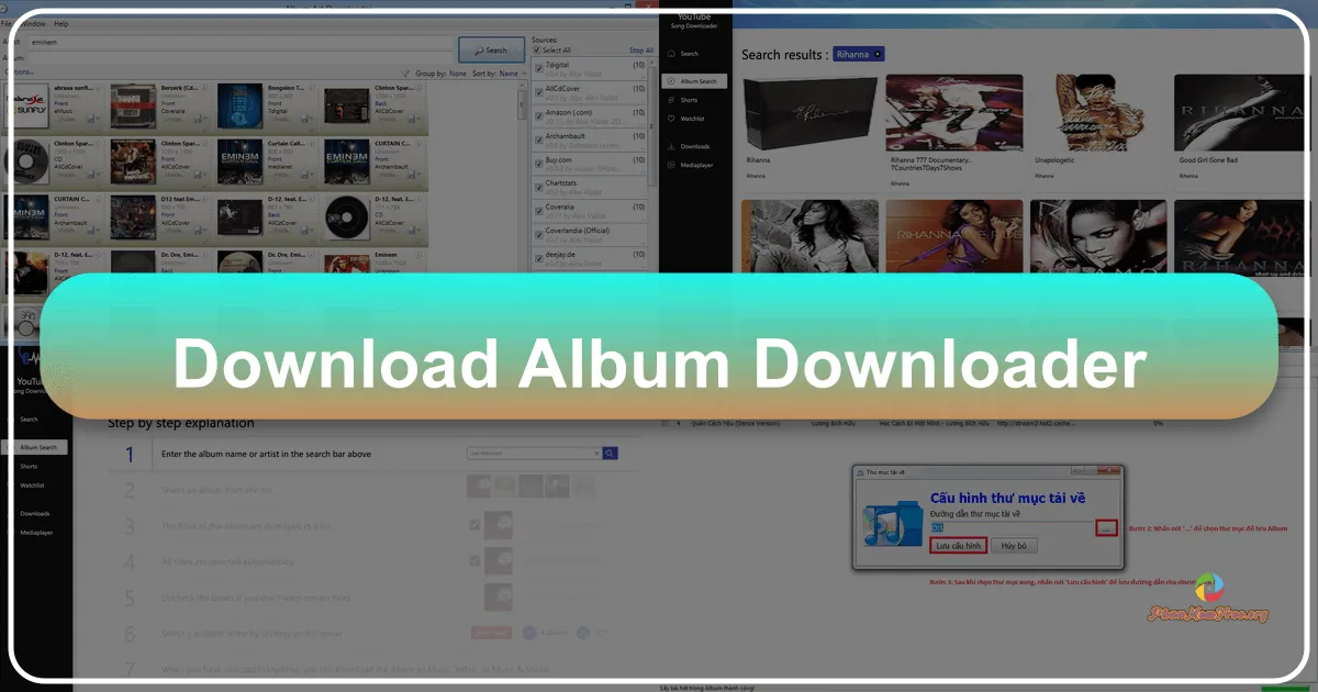 Album Downloader: Trợ thủ đắc lực cho việc tải nhạc số tại Việt Nam