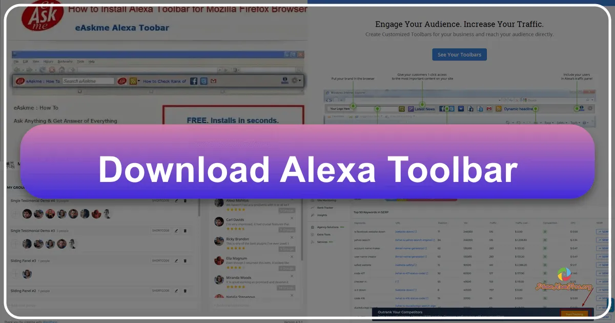 Alexa Toolbar: A Retrospective Review