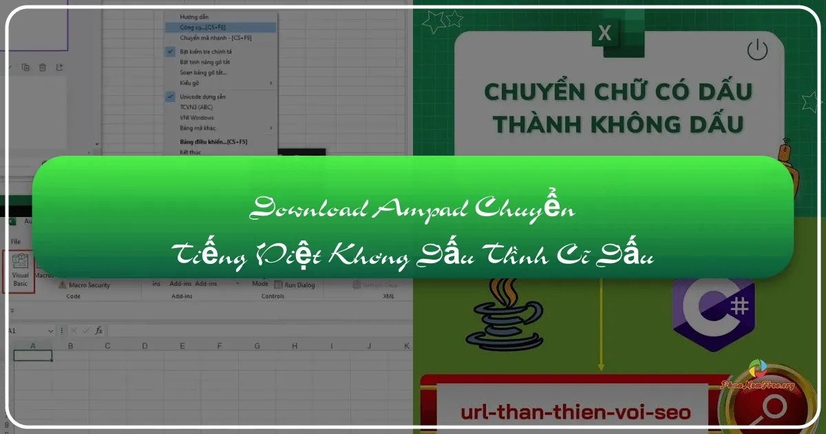 AMPad: Công cụ chuyển tiếng Việt không dấu thành có dấu
