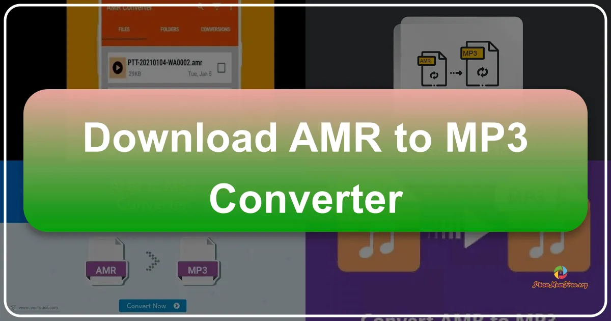 AMR to MP3 Converter: Bridging the Gap for Mobile Audio