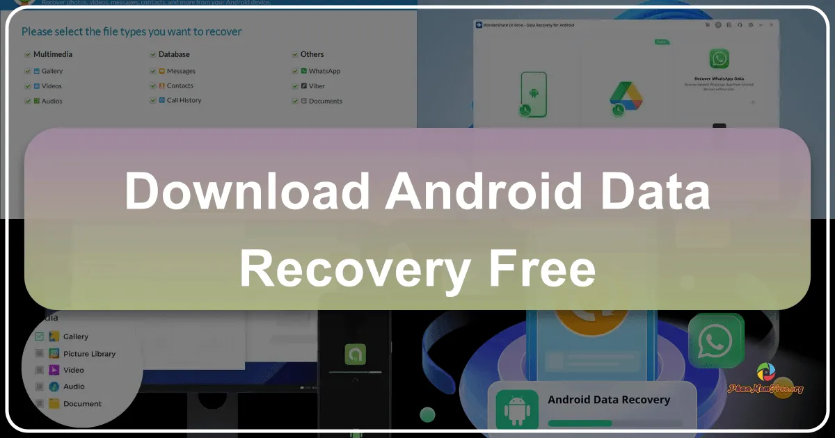 Free Android Data Recovery: A Comprehensive Guide