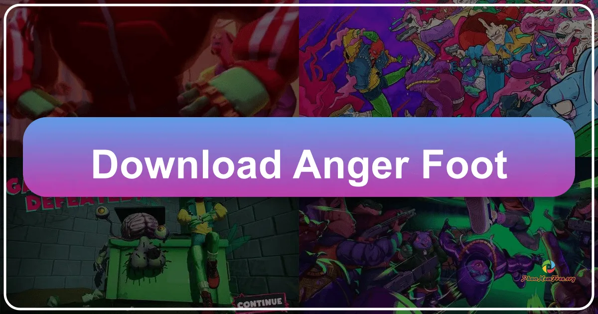 Anger Foot: A Furious Frenzy of Kicking and Gunplay