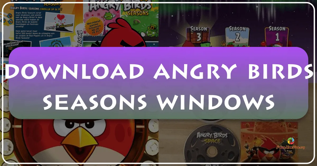Angry Birds Seasons for Windows: A Seasonal Delight