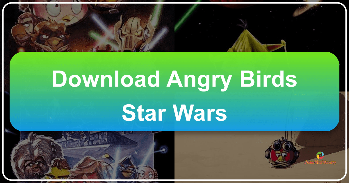 Angry Birds Star Wars: A fun physics-based game with a Star Wars twist and impressive visuals. /images/download-angry-birds-star-wars.png