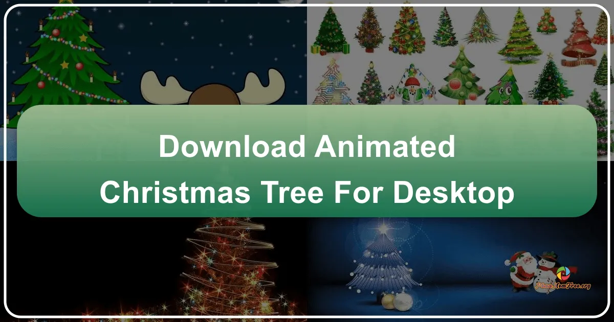 Animated Christmas Tree for Desktop: A Festive Desktop Companion