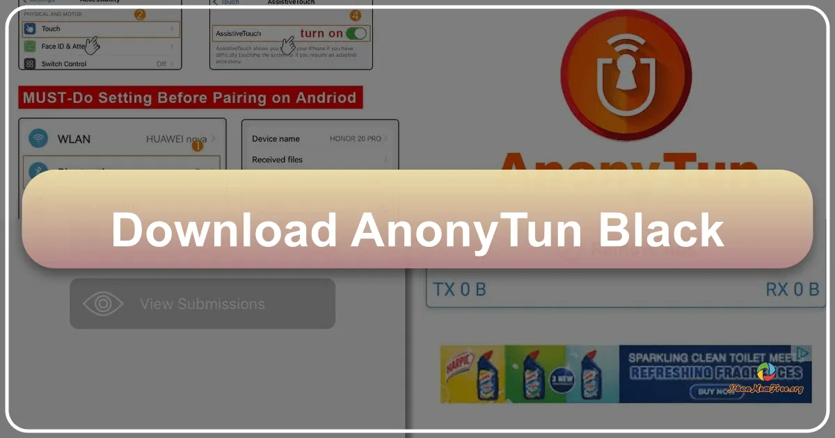 AnonyTun Black: A Secure VPN with a Bold Statement