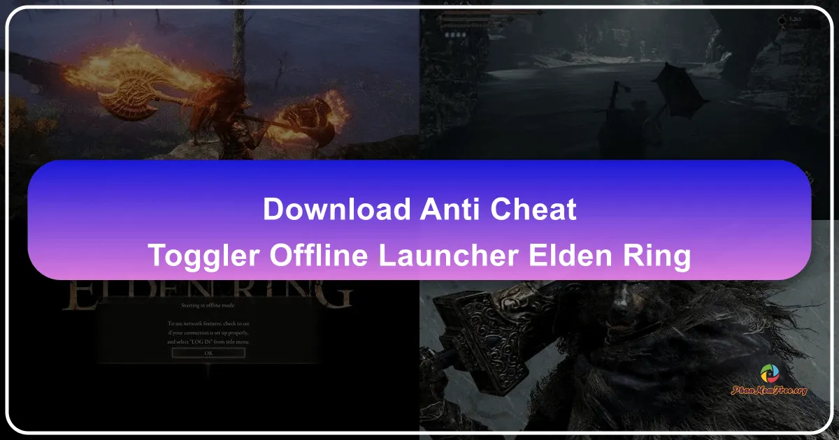 Anti-Cheat Toggler and Offline Launcher - Elden Ring: Unleash Your Modded Journey