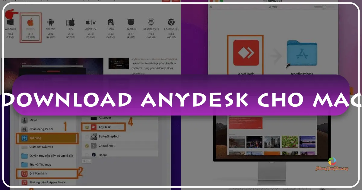 AnyDesk cho Mac: Giải pháp Điều Khiển Máy Tính Từ Xa Toàn Diện, Tốc Độ Cao