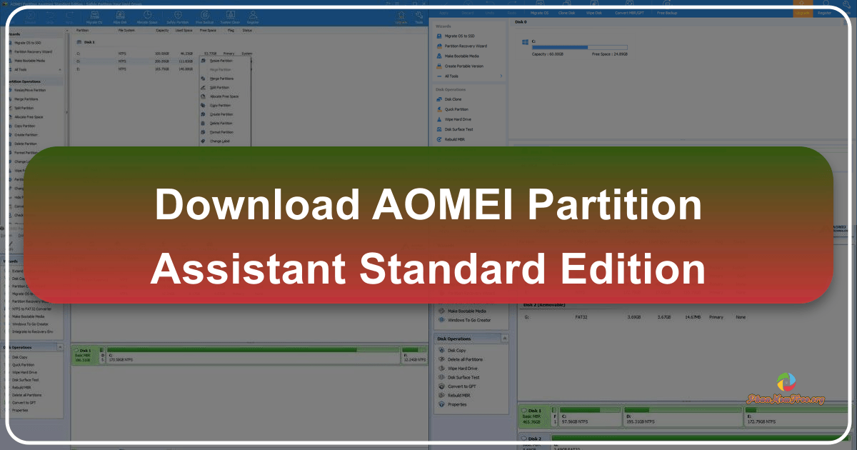 AOMEI Partition Assistant Standard Edition offers free disk management with robust features and user-friendly interface for Windows users. /images/download-aomei-partition-assistant-standard-edition.png