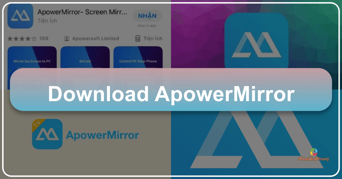 ApowerMirror: Phản chiếu màn hình điện thoại lên máy tính một cách hoàn hảo và tiện lợi. /images/download-apowermirror.png