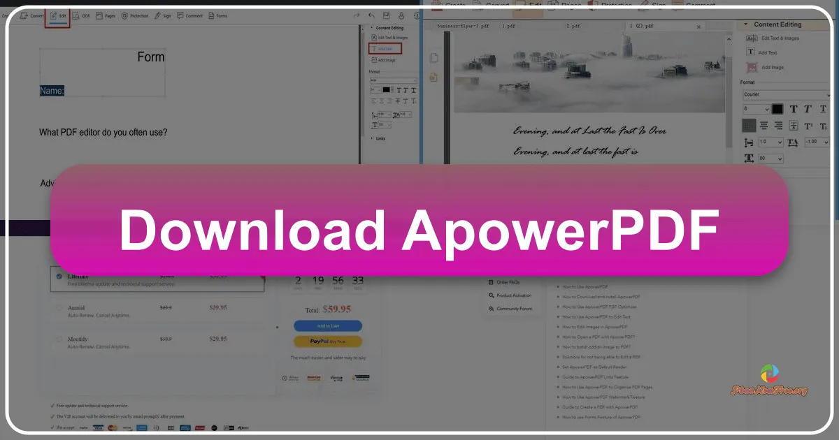 ApowerPDF: A Comprehensive Review of This PDF Editing Tool