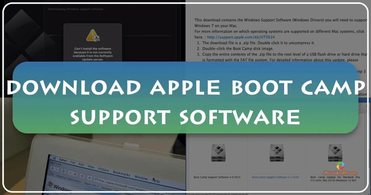 Apple Boot Camp Support Software: A Comprehensive Guide